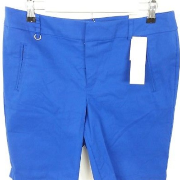 Charter Cub Shorts Blue Pant Shop Gold Ring -28/20 - Picture 2 of 4